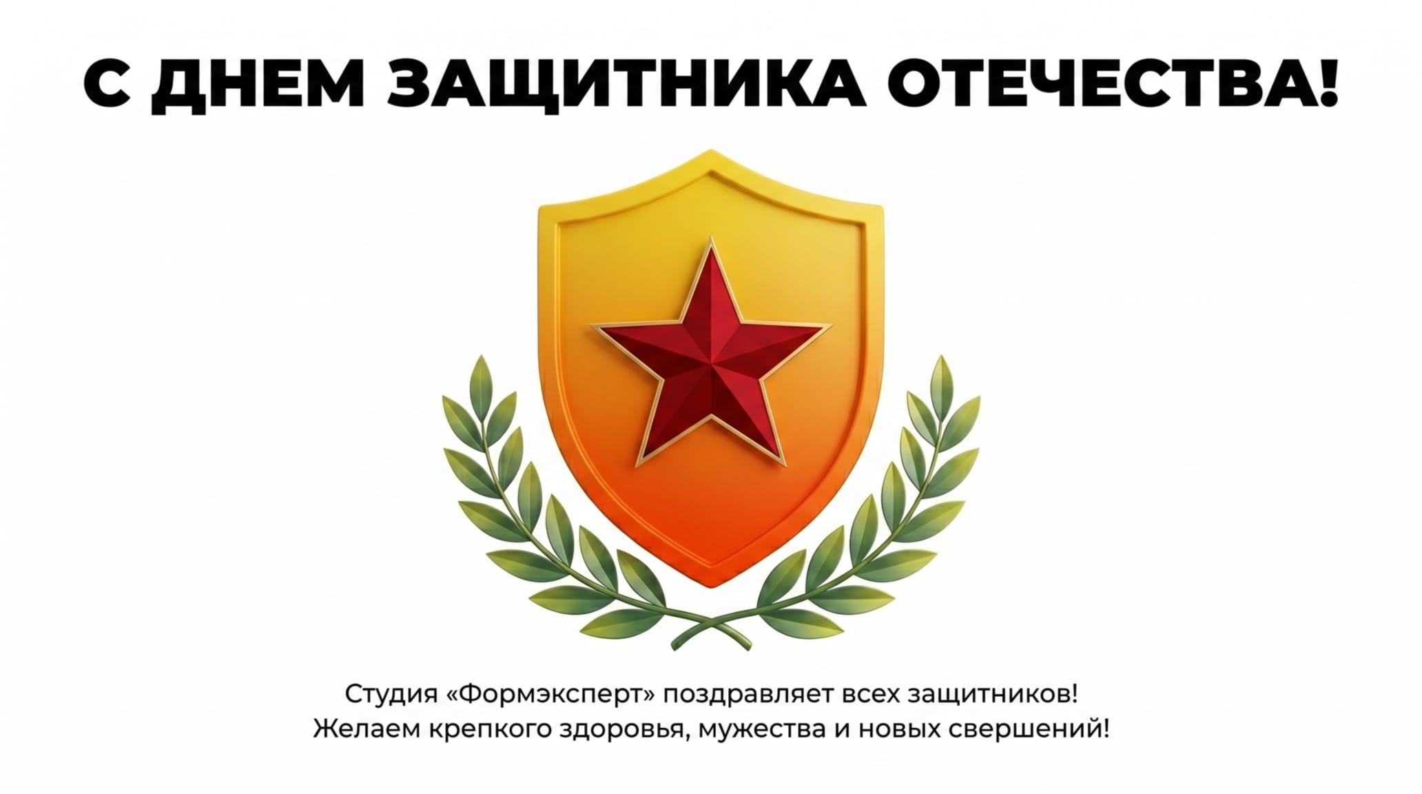 С 23 февраля: надежная защита ваших позиций в бизнесе